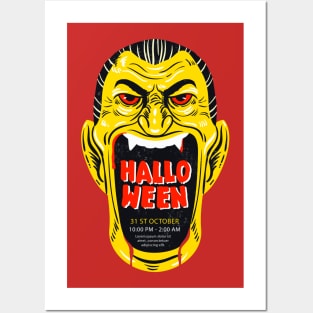 Halloween Monster Posters and Art